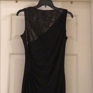 🍸Black floorlength sequin gown
